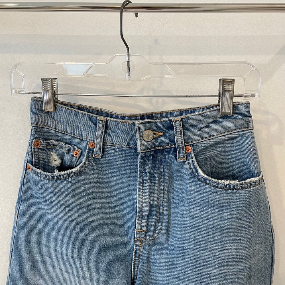 Top Shop MOTO Wide Leg Jeans Size 25